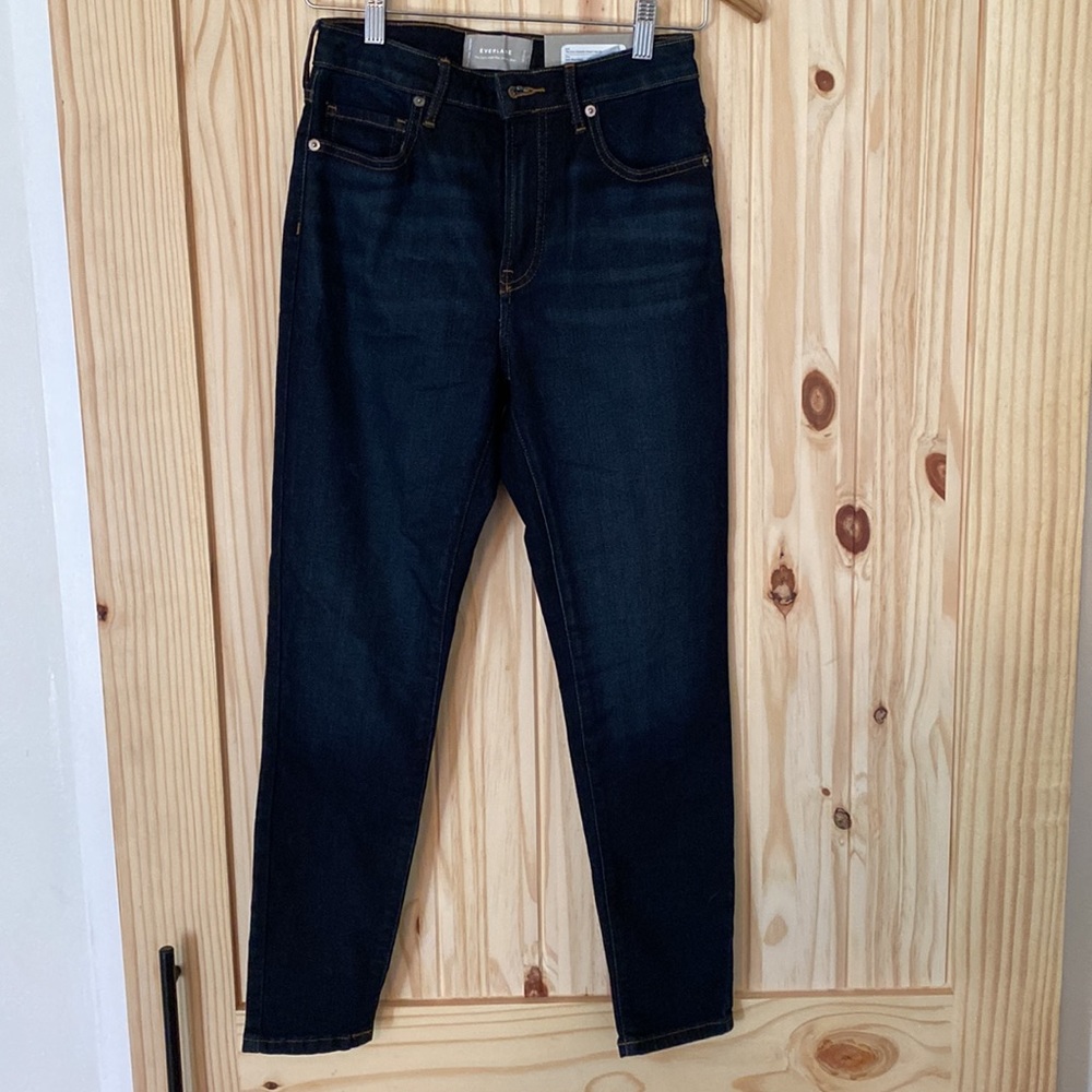 Everlane curvy stretch high rise skinny Jean. Size 30.